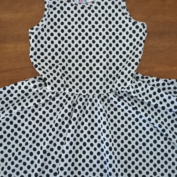 Dot Dot smile tank polkadot. twirl dress size 5/6 GUC - Picture 2 of 7